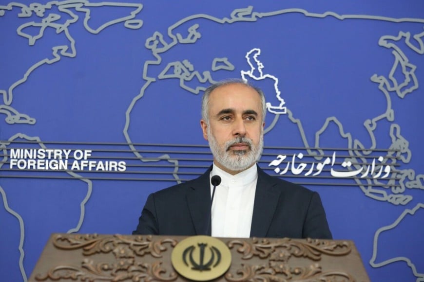 Nasser Kanaani, portavoz del Ministerio de Asuntos Exteriores de Irán.