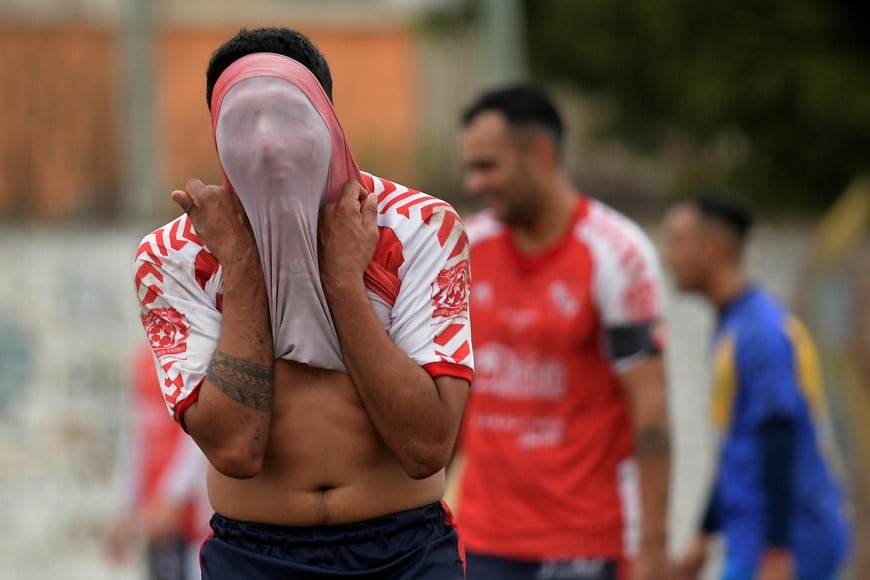 Las curiosas fotos entre Guadalupe vs. Independiente