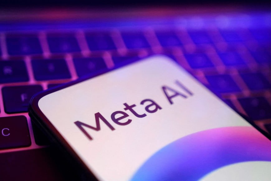 FILE PHOTO: Meta AI logo is seen in this illustration taken May 20, 2024. REUTERS/Dado Ruvic/Illustration/File Photo