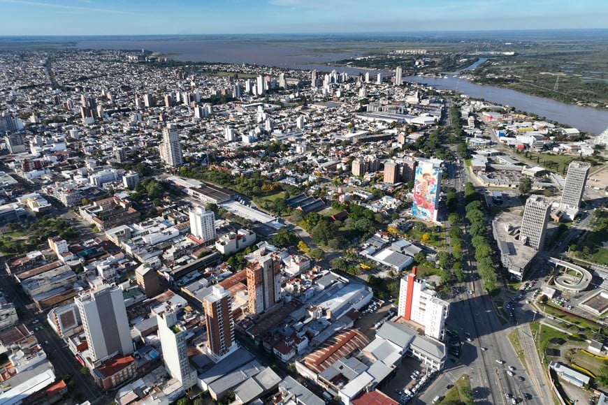 La capital de la provincia, el núcleo más poblado del centro norte santafesino. Foto: Fernando Nicola