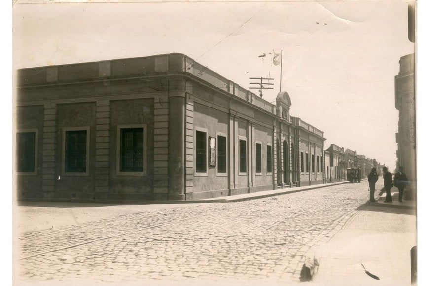 La escuela Mantovani, en el pasado. Foto: Archivo El Litoral