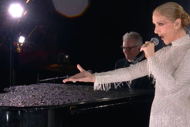 La emotiva presentación de Céline Dion durante la ceremonia inaugural de los Juegos Olímpicos