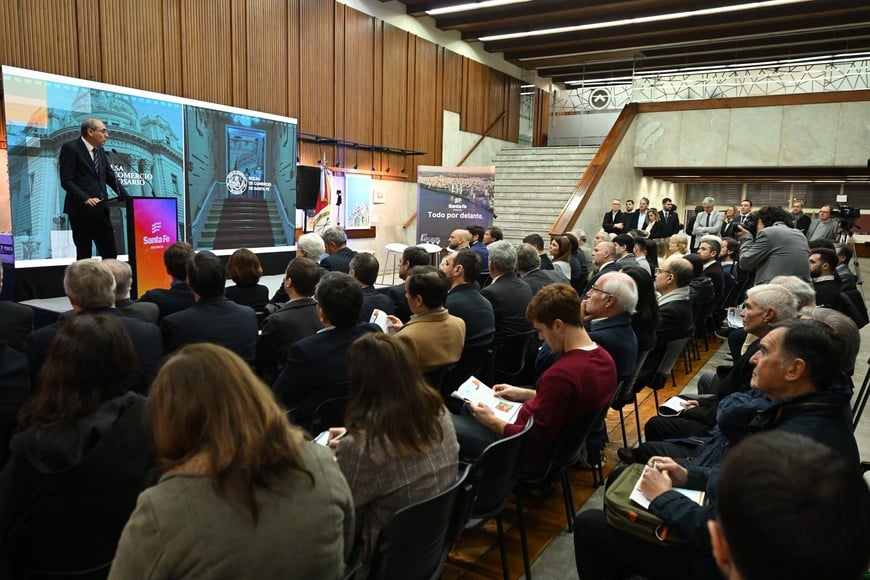 Casa Santa Fe en Buenos Aires evento organizado por la Bolsa de Comercio  Santa Fe