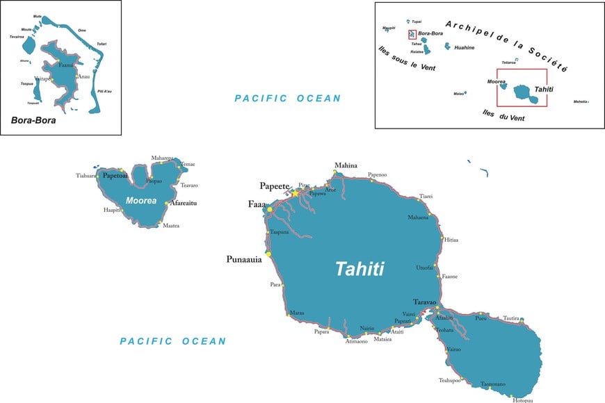 Tahití, la isla que está a 21 horas de Francia