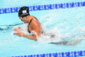 Macarena Ceballos finaliza su actuación en la cita olímpica.