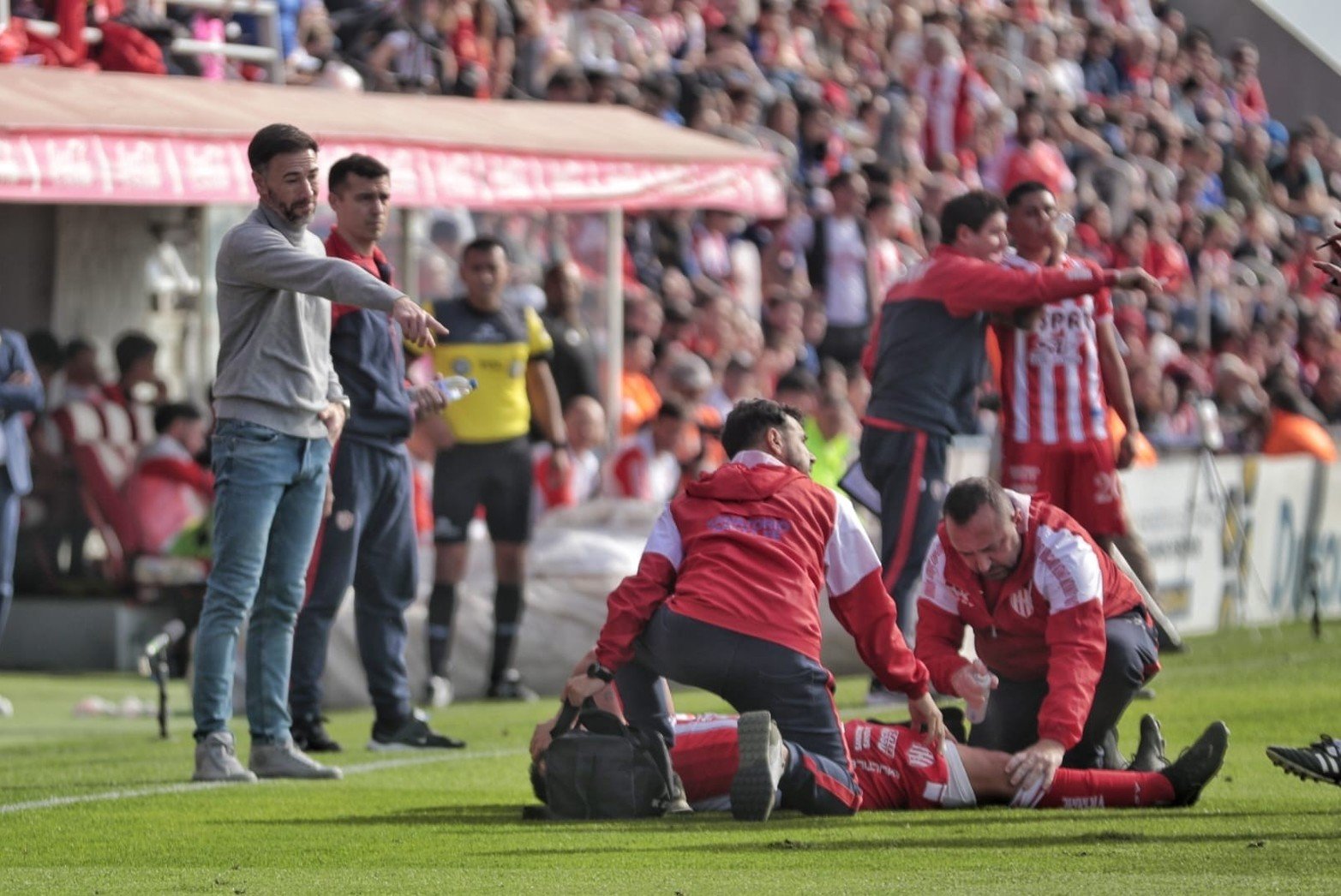 Gran conexión entre el cuerpo técnico y los jugadores