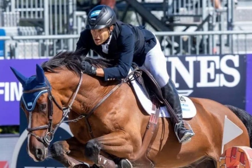 El argentino Larocca en París 2024.