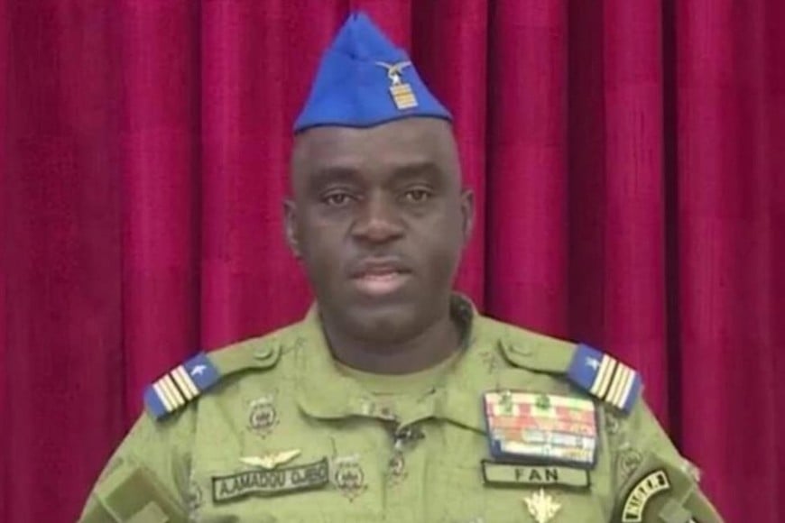 Amadou Abdramane, vocero del Gobierno militar de Níger.