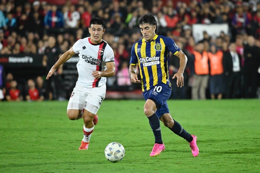 Nacho Malcorra le dio las últimas dos victorias a Rosario Central en el clásico Rosarino.