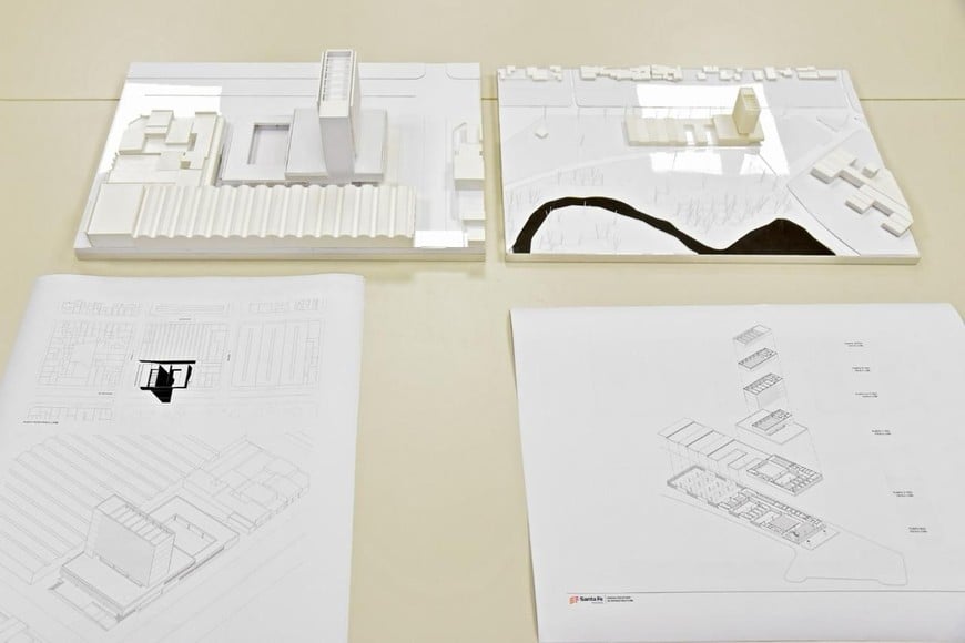 Maqueta. Así serán los edificios a construir por el Gobierno Provincial.

Gentileza Gobierno Provincial.