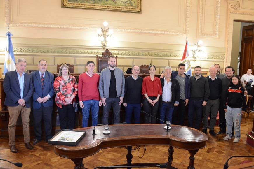 El homenaje contó con el apoyo unánime de todo el Cuerpo legislativo. Crédito: Prensa Senado