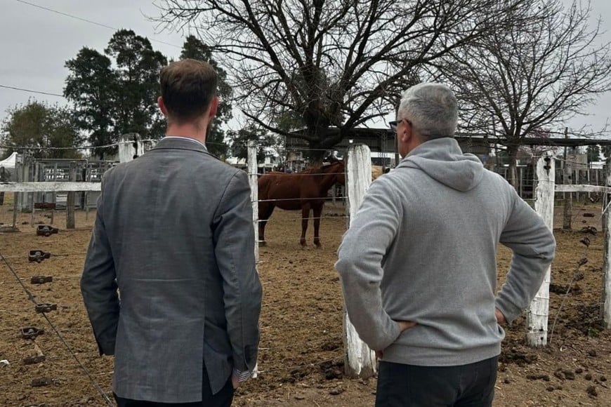 Mayer en San Justo: “con todo lo que aporta el campo, debería tener pavimento hasta la última tranquera”