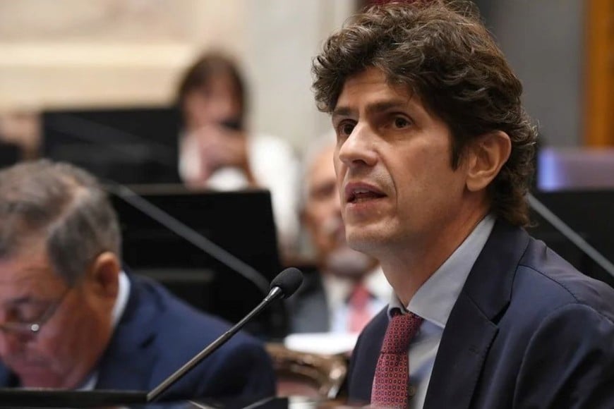 Martín Lousteau, senador UCR y flamante presidente de la bicameral de Inteligencia. Créditos: NA