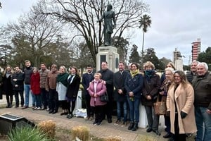 Una de las actividades se desarrolló en Plaza San Martín.