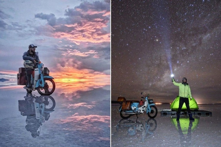 El impactante Salar de Uyuni, en Bolivia.