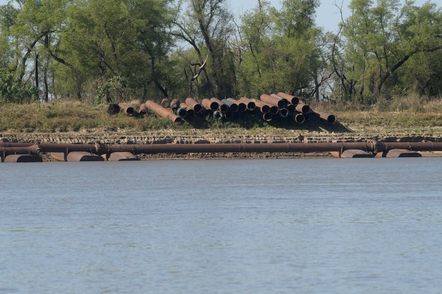 Refulado. Toda la zona se llenó de tierra y materiales para luego colocar una malla de protección contra inundaciones.

Guillermo Di Salvatore.