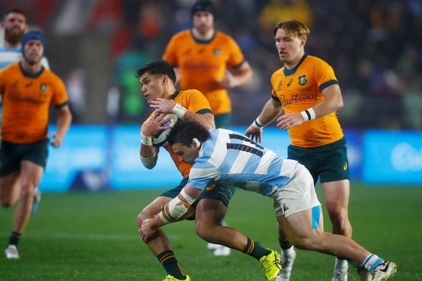 Los Pumas vs. Wallabies en La Plata: las mejores imágenes