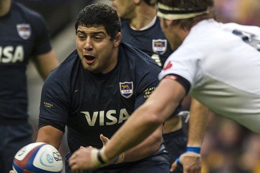 Maximiliano "Chinchu" Bustos. Puma santafesino, compañero de Felipe en el Mundial 2011.