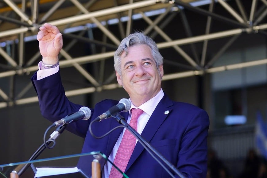 Nicolás Pino, presidente de la Sociedad Rural Argentina.