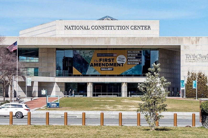 El National Constitution Center de Filadelfia.