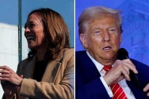 Ahora los candidatos son Kamala Harris, vicepresidente de Estados Unidos, y Donald Trump, ex presidente. Crédito: Reuters