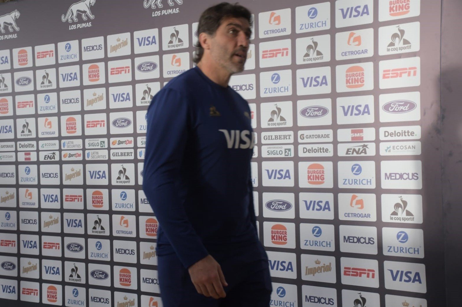 La llegada de los Pumas al estadio Brigadier López para enfrentar a  Wallabies