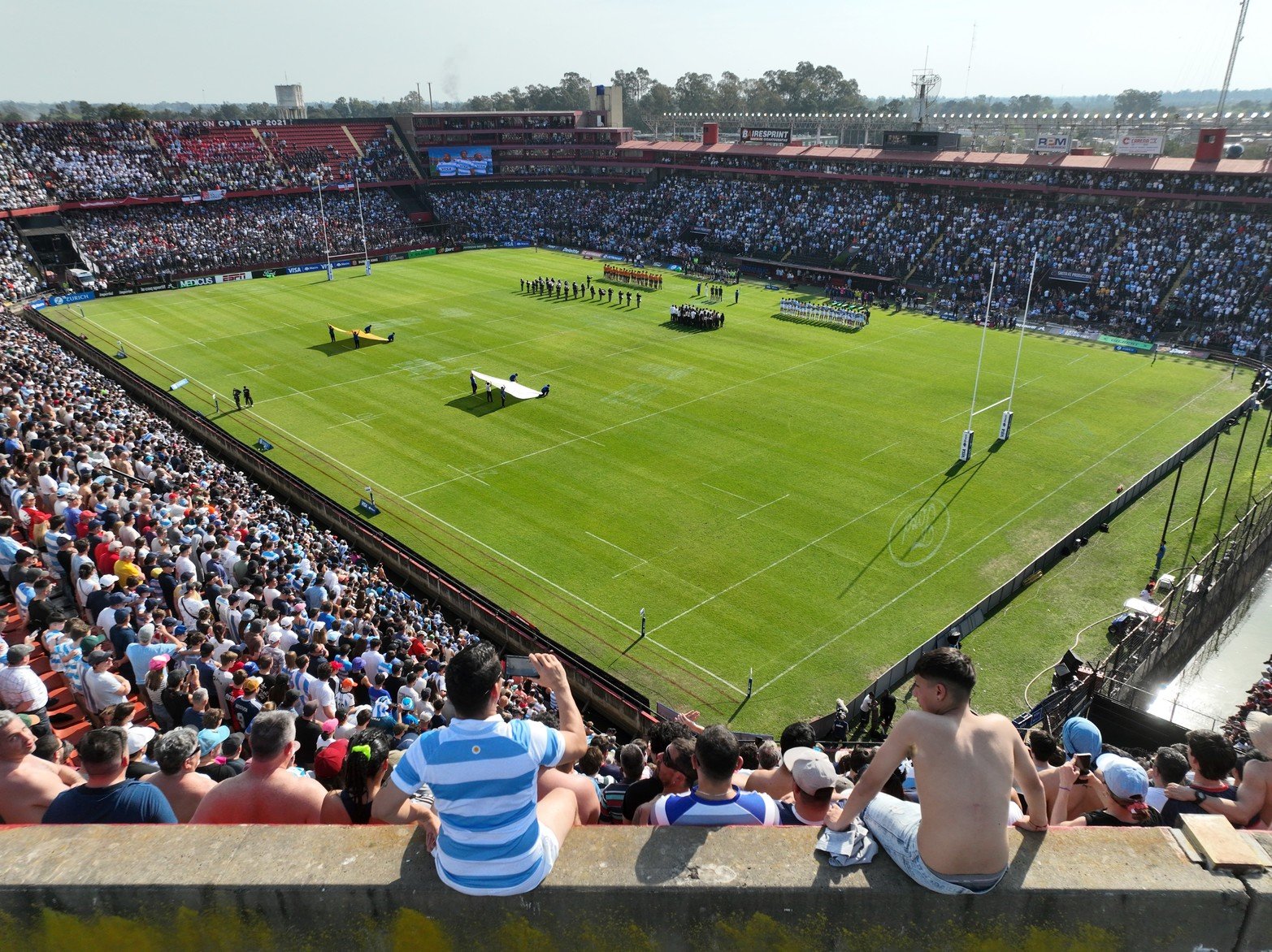 Primeros minutos del partido entre Pumas y Wallabies 