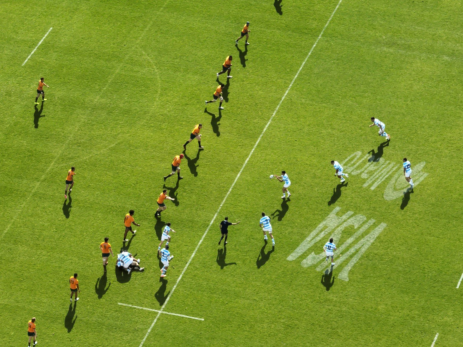 Primeros minutos del partido entre Pumas y Wallabies 