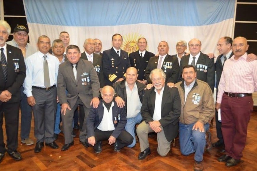 Encuentro de camaradería entre ex tripulantes del Alférez Sobral.