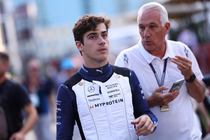 Formula One F1 - Azerbaijan Grand Prix - Baku City Circuit, Baku, Azerbaijan - September 14, 2024
Williams' Franco Colapinto is pictured after qualifying REUTERS/Hannah Mckay