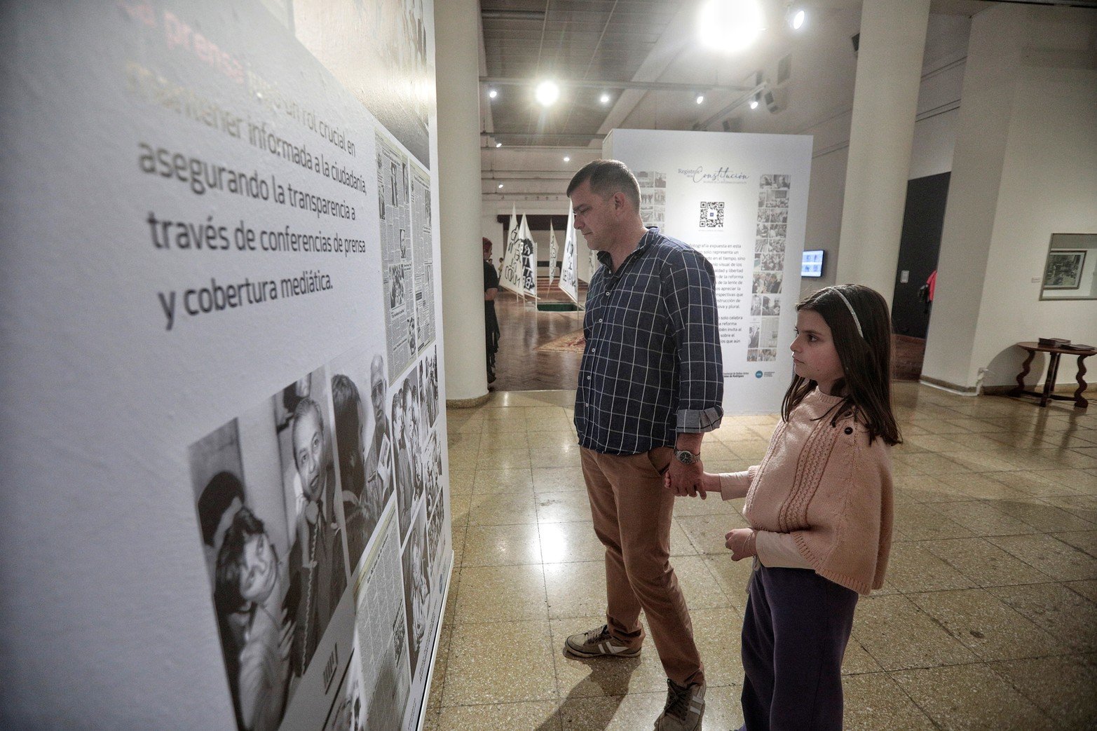 Noche de los museos muestra registro de la constitución 30 años de la reforma constitucional en el museo Rosa Galisteo.