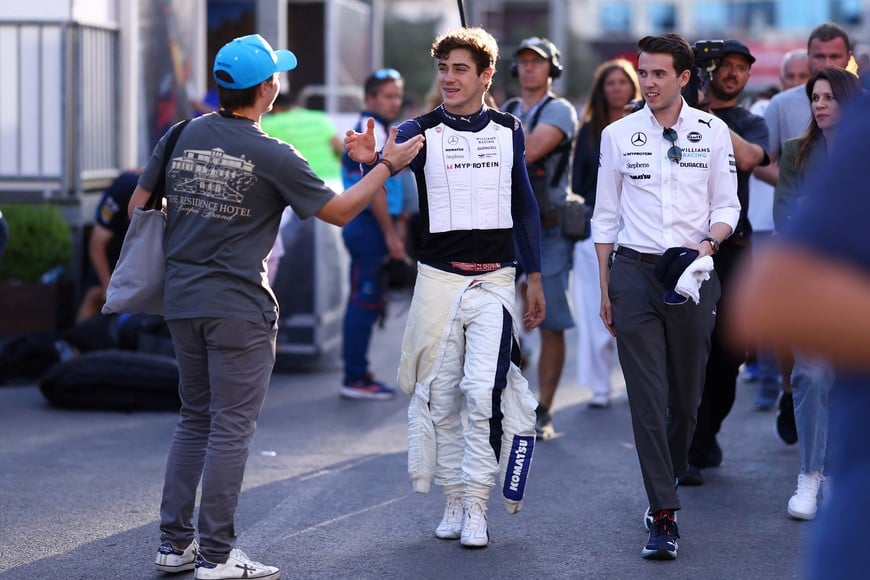 Formula One F1 - Azerbaijan Grand Prix - Baku City Circuit, Baku, Azerbaijan - September 15, 2024
Williams' Franco Colapinto after the race REUTERS/Hannah Mckay