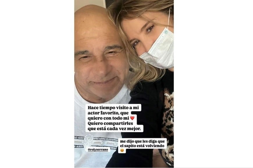 Guillermina Valdés, amiga cercana de Serrano, compartió una imagen en Instagram