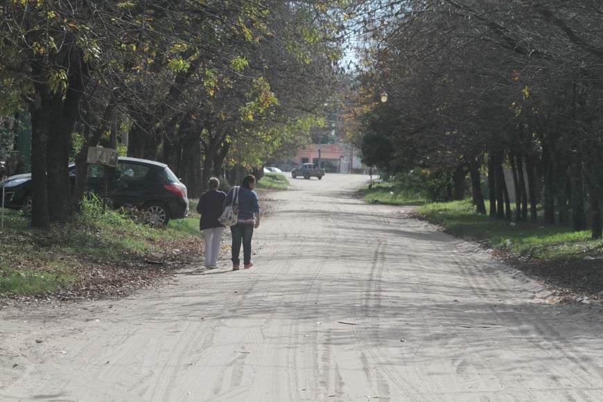 El apacible barrio espera un mantenimiento integral de sus calles y espacios públicos.