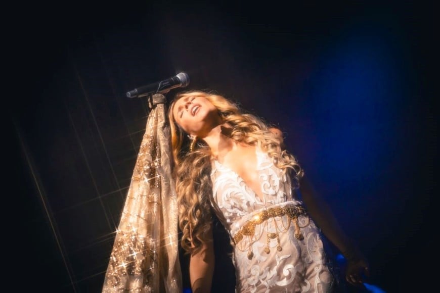 Joss Stone, cantante británica de soul, en el Movistar Arena, 17 de septiembre de 2024.