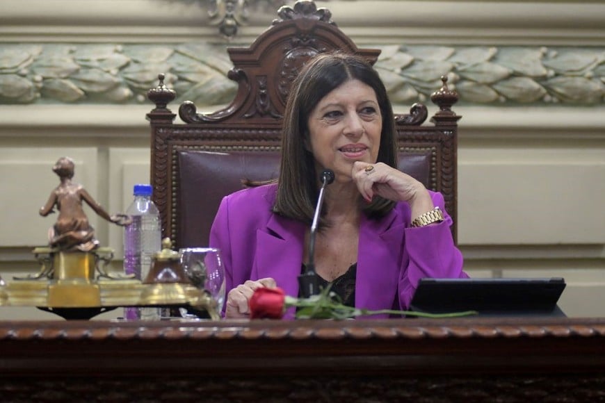 La diputada Clara García, un modelo a seguir para futuras generaciones. Crédito: Archivo El Litoral.