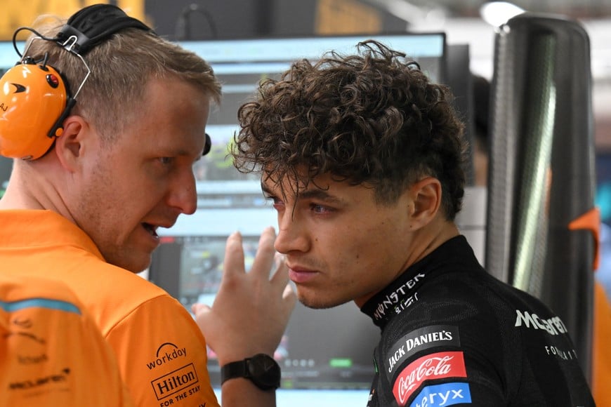 Formula One F1 - Singapore Grand Prix - Marina Bay Street Circuit, Singapore - September 20, 2024
McLaren's Lando Norris ahead of practice REUTERS/Caroline Chia