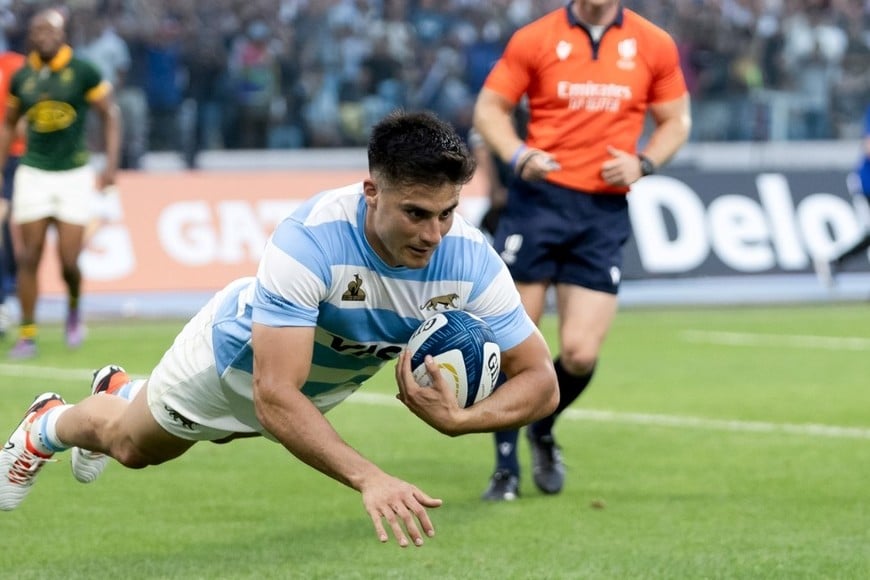 Triunfazo de Los Pumas ante los Sprinboks por The Rugby Championship. Crédito: Prensa Pumas