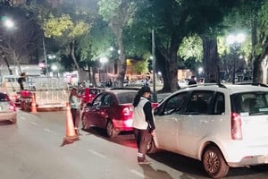 El despliegue de agentes municipales fue por toda la ciudad.

Gentileza.