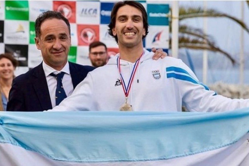 Pancho Guaragna fue subcampeón en Chile.