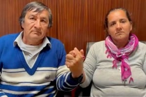 María Noguera y José Peña presentaron en un video, que circuló en redes, a su nuevo abogado.