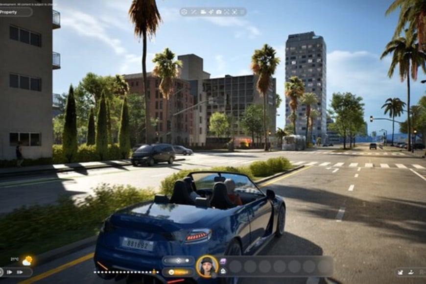 Con gli elementi GTA, inZOI ti permetterà di guidare. Credito: Crafton