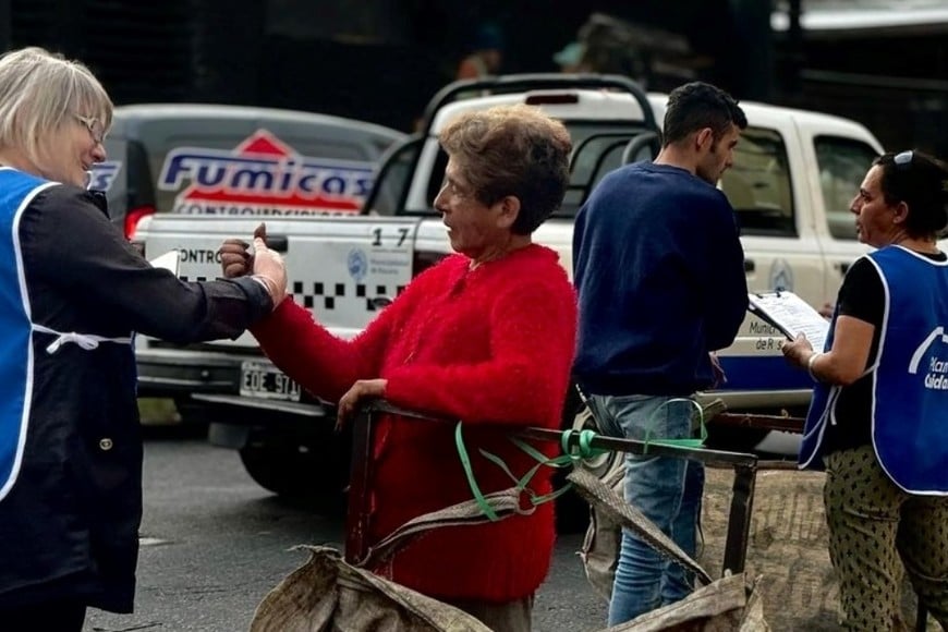 La Secretaría de Desarrollo Humano y Hábitat da cuenta de un incremento en la cifra de 237 recuperadores nuevos, con lo que se totaliza 819 recuperadores. Foto: Municipalidad de Rosario