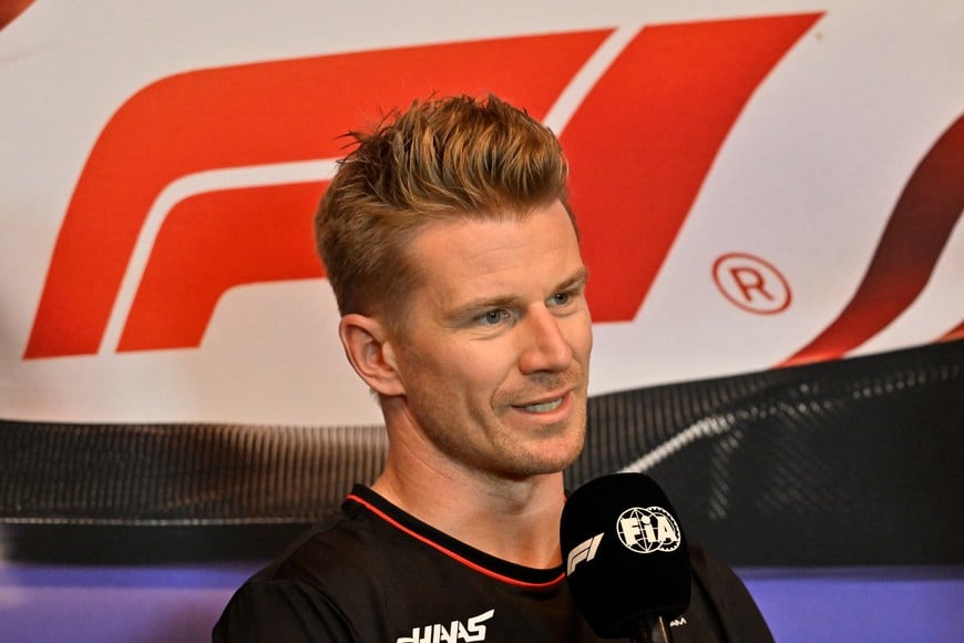 Formula One F1 - Canadian Grand Prix - Circuit Gilles Villeneuve, Montreal, Canada - June 6, 2024
Haas' Nico Hulkenberg during an interview ahead of the Canadian Grand Prix REUTERS/Jennifer Gauthier