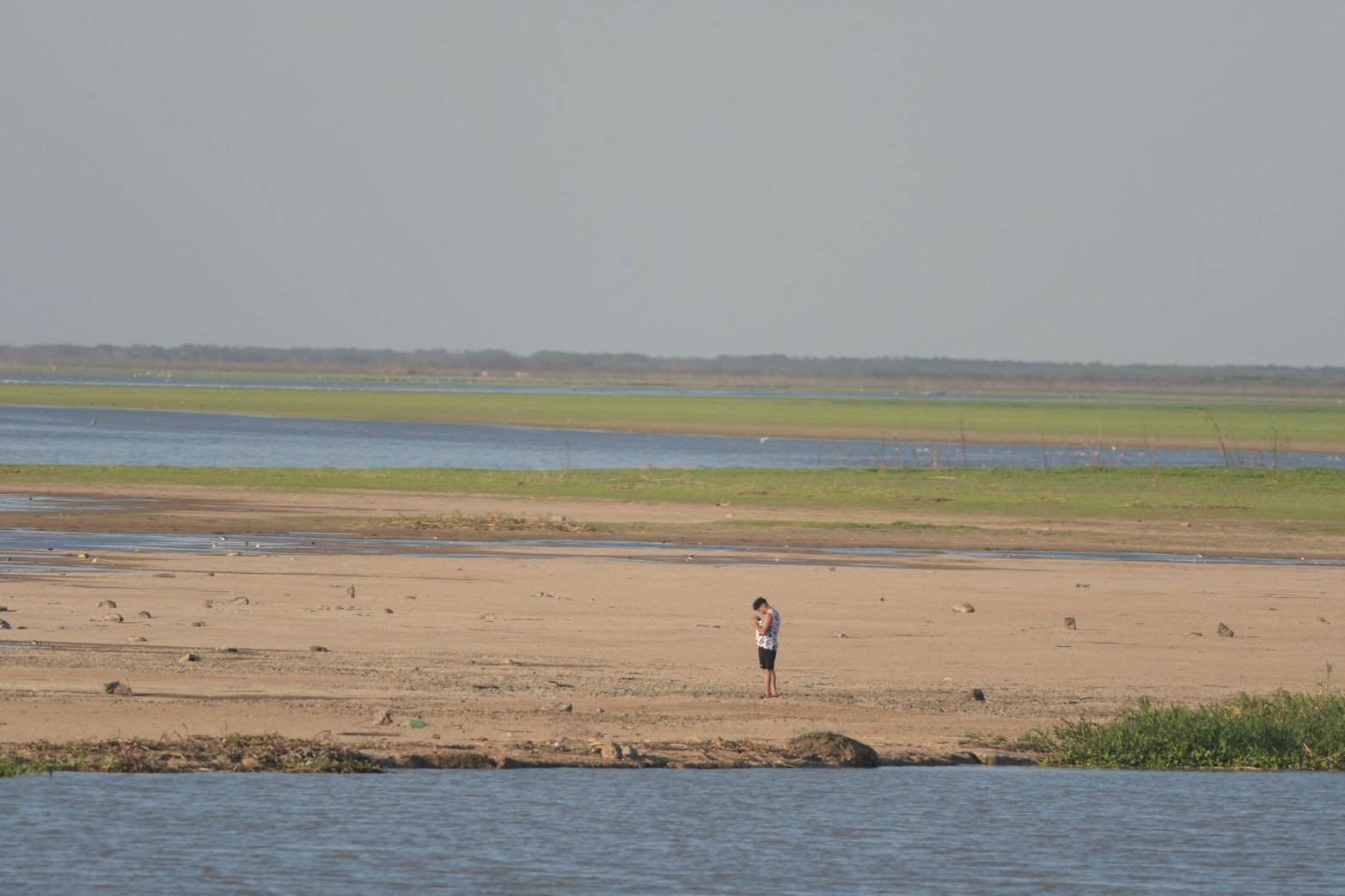 Arena, agua y sol, una tarde ideal