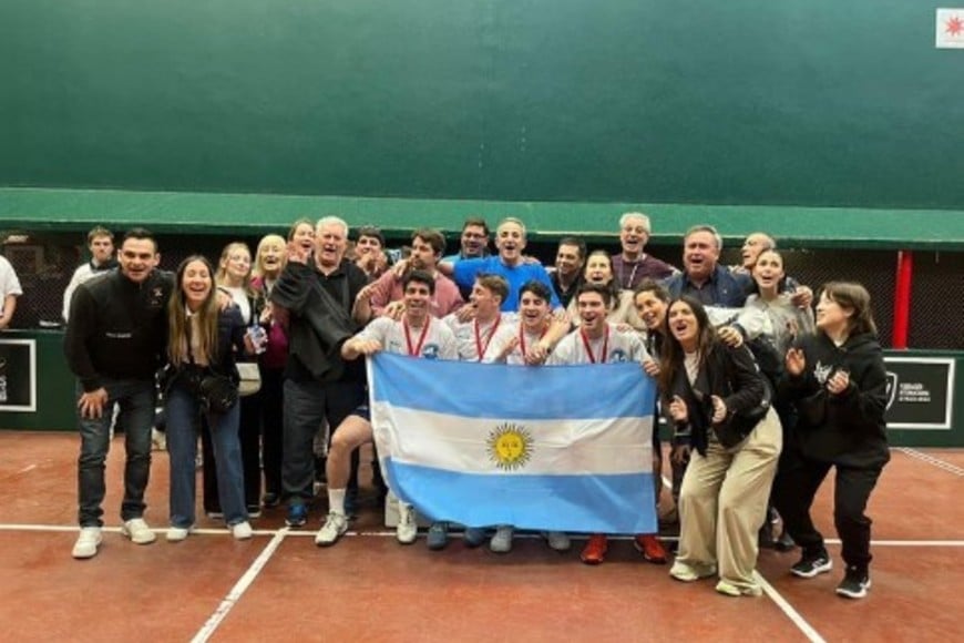 La única medalla de oro para Argentina de la mano de Paleta Goma Masculina