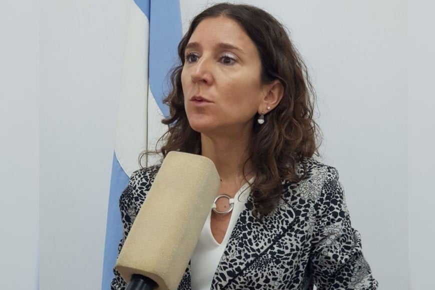 La senadora departamental Leticia Di Gregorio.