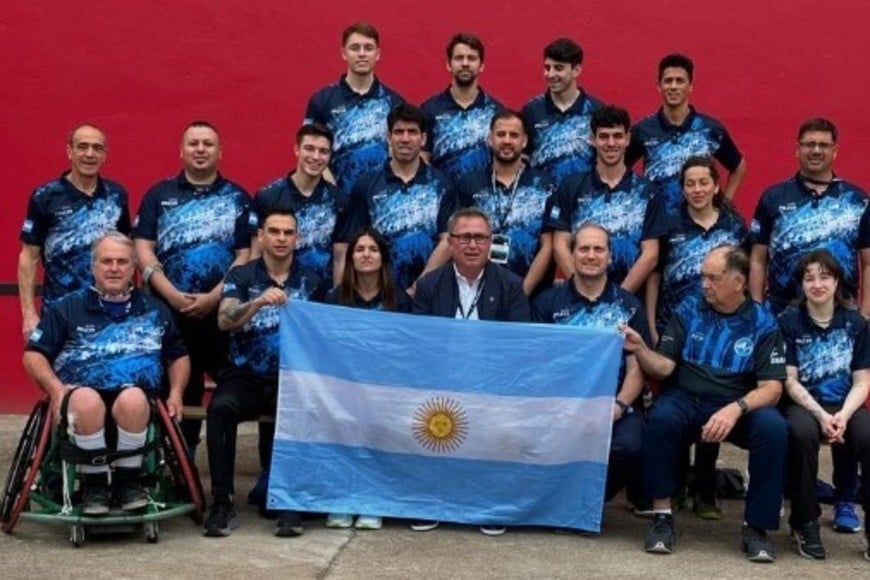 La Delegación Argentina en París.