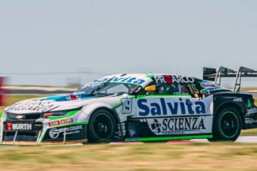 Diego Ciantini lideró la final del TC en Paraná y se metió de lleno en la pelea por el título. Crédito: ACTC