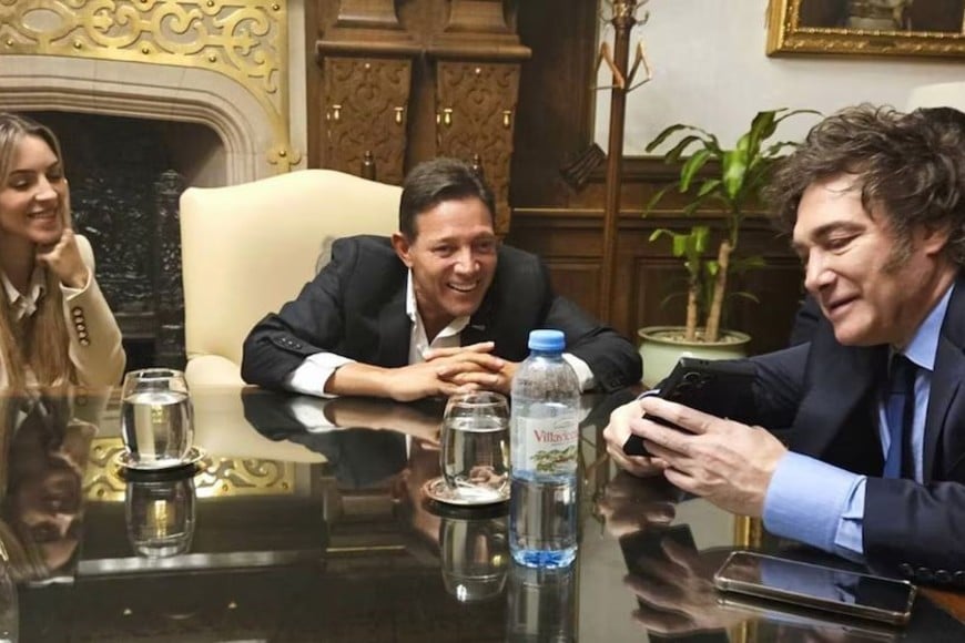 Jordan Belfort, inversor norteamericano al que apodan el verdadero “Lobo de Wall Street”, visitó  Casa Rosada